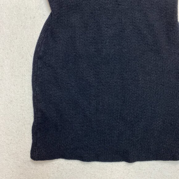St. John Knit Dress Women's 16 Black Tweed Wool Blend Mini Classic - Picture 5 of 12